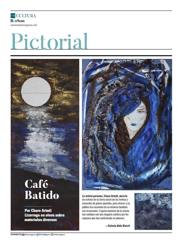 Publicación en el diario "Cultura" de Perú
